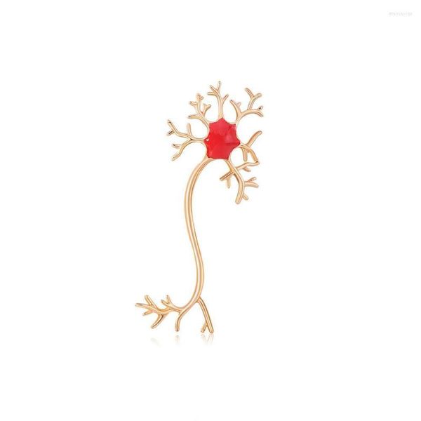 Broches DCARZZ mignon neurone émail broches médecins infirmières classique bijoux broche Badge métal femmes accessoires cadeau