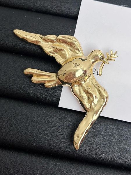 Broches Design Retro Bird Brooch Broch pour les femmes Men de mode Men de mode manteau accessoires