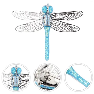 Broches Dragonfly Broche Galajurk Accessoires Kraag Pin Dieren Jas Imitatie Opaal Damesmode Miss Moederdag