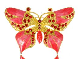 Broches enchanteur de jacinthe rose mignon ton or golden ramiage broche broche broche