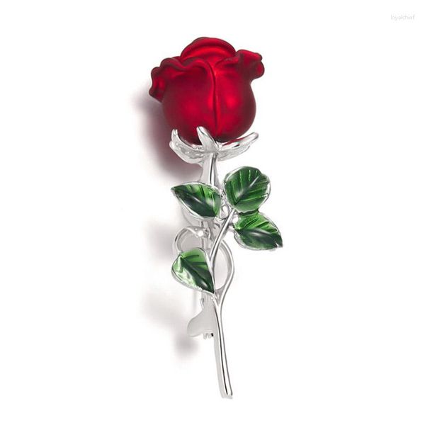 Broches Mode Est Rose Broche Pour Femmes Charme Fleur Pin Mariée Fiançailles De Mariage Fête Bijoux Cadeaux En Gros