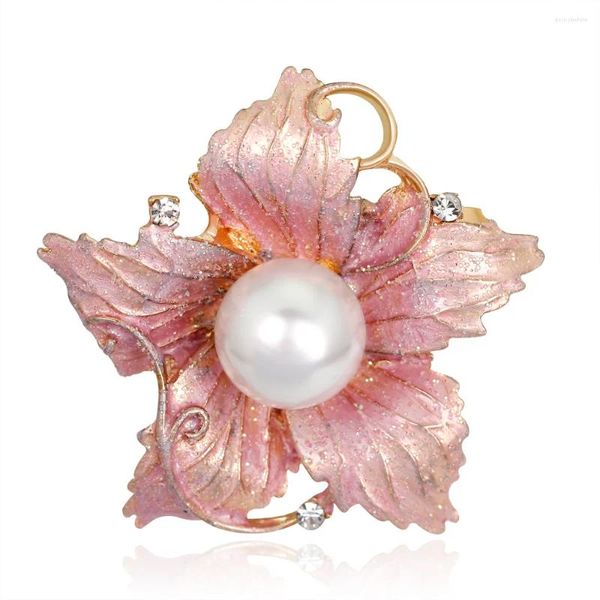 Broches mode rose fleurs de cerisier pour femmes broche broches bijoux accessoires