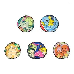 Broches FI151 Anime Émoil Badges Badges Funny Collection Sac Roupas Pins Bijoux de décoration de dessins dessinés mignons Gift For Friends