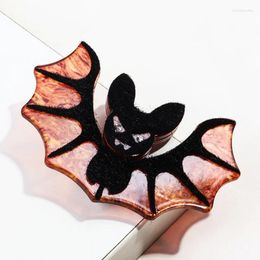 Broches poisson mouton Halloween acrylique Vampire chauve-souris pour les femmes à la main résine Hallowmas broche épinglettes accessoires de mode cadeaux