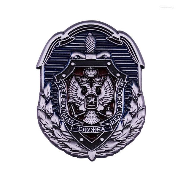 Broches FSB russie, médaille du Service de sécurité fédéral, écusson du KGB soviétique, Badge de bouclier