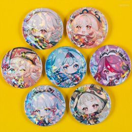 Broches Game Genshin Impact Kaedehara Kazuha Kamisato Ayaka Baal Raiden Shogun Broche Pin Cosplay Badge accessoires voor kleding Backpack