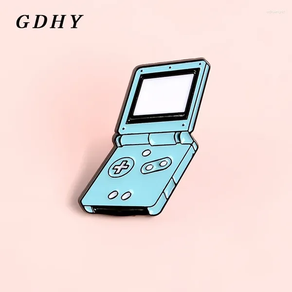 Brooches Gdhy Handheld Game Console Player Machine Machine Arcade GamePad Épingles en émail revers pour sacs à dos Cadeaux d'insigne