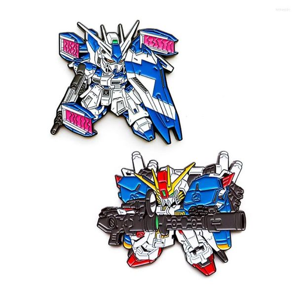 Broches Gundam Badge Mobile Suit RX-78 Broche Anime Robot Épinglette