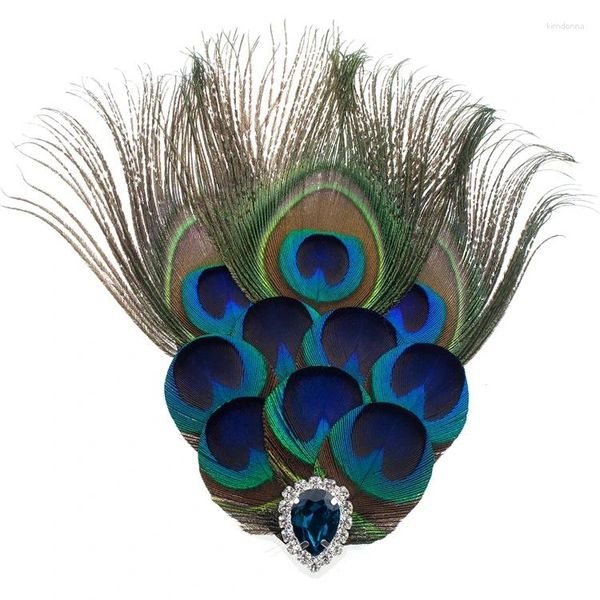Broches hechas a mano de cristal étnico pluma alfiler ropa de joyería con brosage diseñador broche para mujeres accesorios para hombres para hombres venta de regalos
