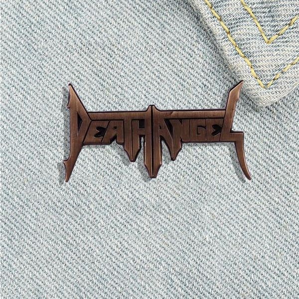 Broches Haute Qualité Death Angel Rock Band Émail Pin Vintage Musique Badge Fan Collection Médaille Bijoux Cadeau Accessoire De Mode