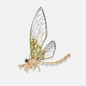 Broches Insect Dragonfly For Women Elegant Butterfly Rapel Pins Dress Suit Party Accessoires Woman Broche Pin Gift Mom