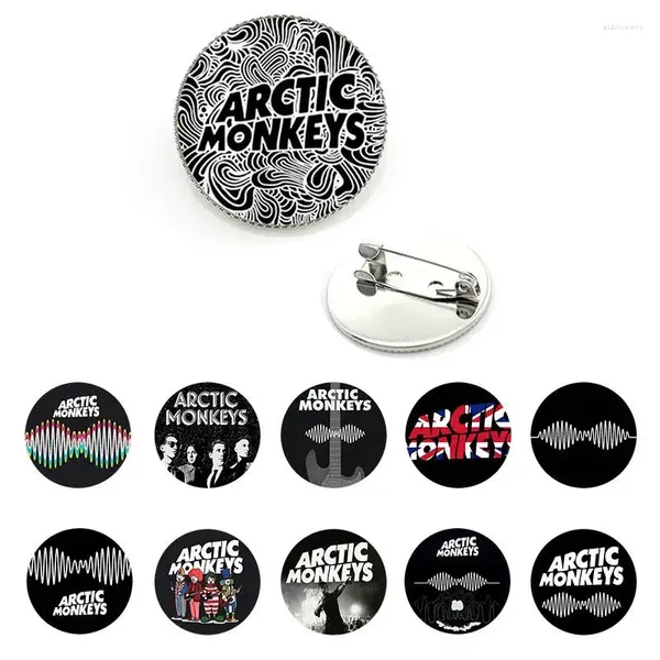 Broches JOINBEAUTY Arctic Monkeys Albums de musique Rock émail broche bijoux verre Cabochon broches cadeau accessoires GYF32