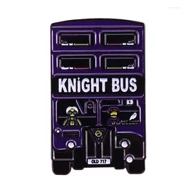 Brooches Knight Bus Bus Pin Wizarding Transport Badge émail