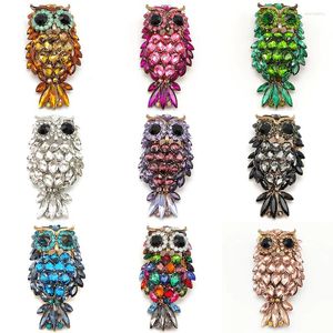 Broches Grote Uil Klassieke Mode Broche Professionele Custom Design Bruiloft Banket Jurk Accessoires Sieraden Pro Keuze Pin