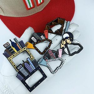 Broches en métal pour casquette de Baseball, Badge de chapeau rétro, boucle papillon mexicaine, émail, dessin animé