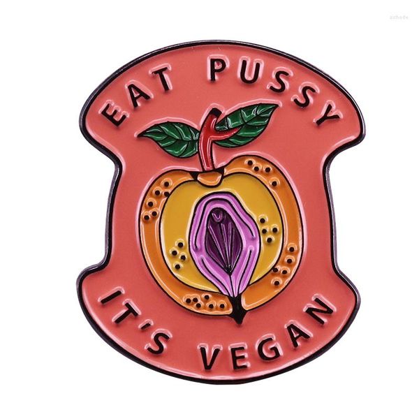 Broches Nouveauté Féministe Vegan Épinglette Grande Idée Cadeau Humour Adulte