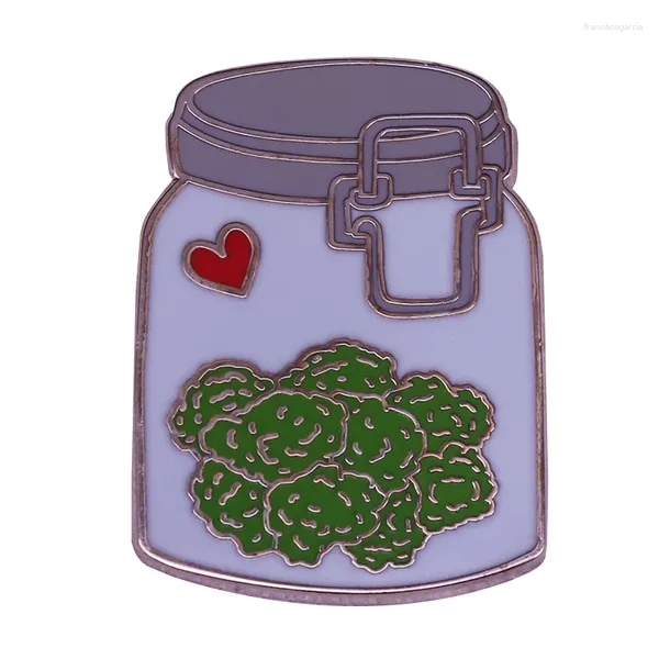 Broches nug jar pin joyería de estilo ilustrado