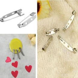 Broches Pins de 25 mm Brooch Jewelry Decoración de accesorios Rolling Catch Safety Lock Pin Backs