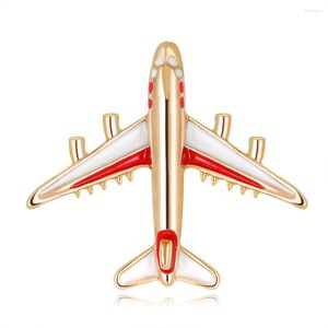 Broches rouge bleu avion broche Emanel mignon avion broche accessoires