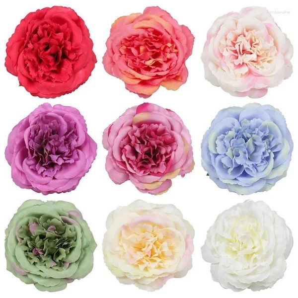 Broches rétro en tissu ruban fait à la main, grande fleur pour femmes, châle, écharpe, boucle, épingles à revers, Corsage, accessoires pour vêtements