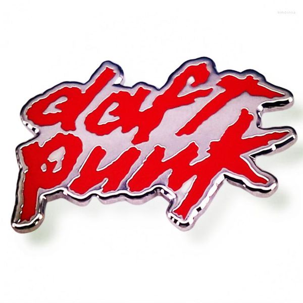 Broches Rock Band Daft Punk Pin esmalte broche aleación Metal insignias música solapa pines para mochilas accesorios de joyería