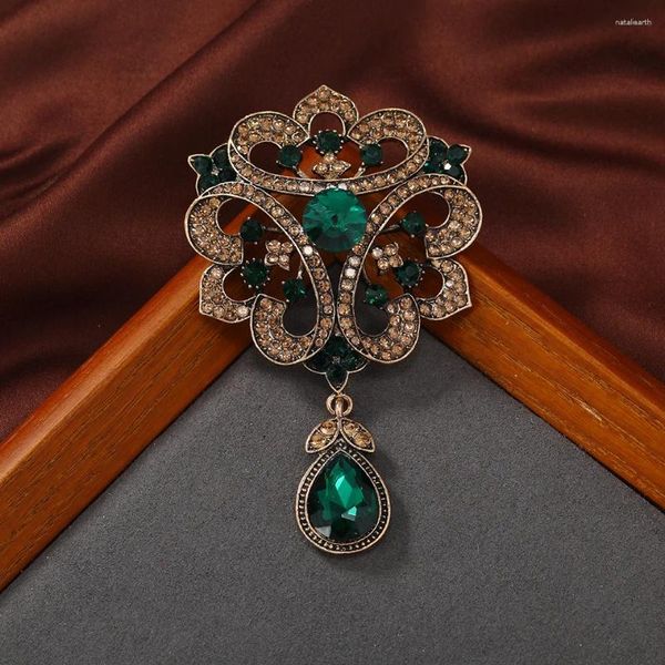 Broches SHMIK Style Baroque luxe haute qualité Badges pour femmes dame classique pendentif Design fête mariage bijoux accessoires