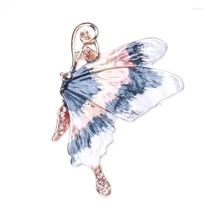 Broches tempérament émail papillon peint coloré pour femmes hommes adapter les cadeaux de bijoux de luxe à insectes élégants Broche de luxe