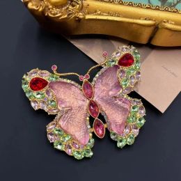 Brooches Timeless Wonder Fancy Geo Butterfly Brooch épingles pour femmes designer bijoux rare Brand de luxe rare cadeau mignon top rare 2383