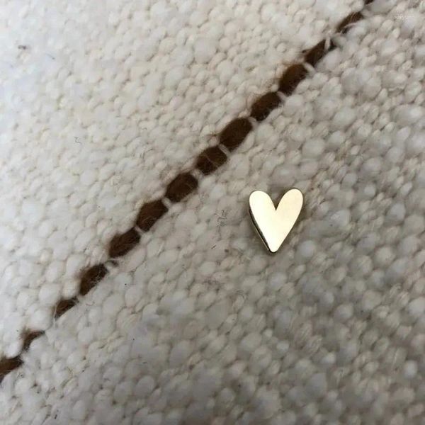 Broches minuscules coeur plaqué en émail d'émail de mariage insigne d'amour Broche petit