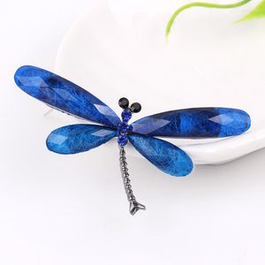 Broches TODOX marque élégant cristal strass acrylique libellule broches belle mignon insecte bouton superbe femmes homme cadeaux