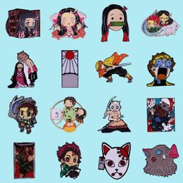 Broches topklasse schattige anime figuren email pins vrouwen mannen rugzak tassen metaal badge mode rapel sieraden kinderen vrienden geschenken t