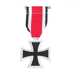 Broches Unieke Mannen Sieraden Kopie Duitsland 1813 Iron Cross 2nd Class EK2 Pruisen Militaire Medaille Met Lint Souvenir