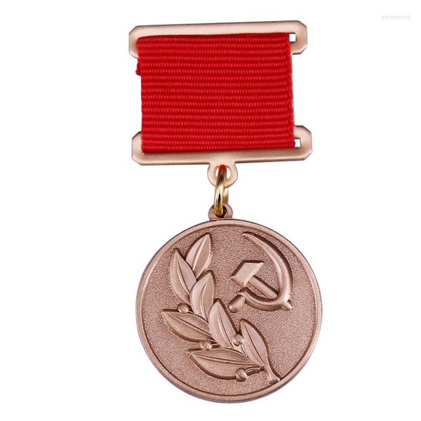 Broches URSS Premio Orden Insignia Destinatario del estado Primera clase Medalla Joyería