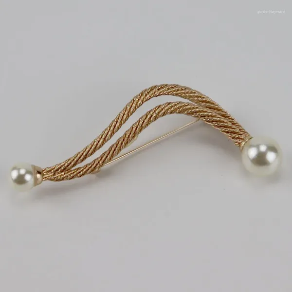 Brooches Vintage antique corde perle corsage femelle écharche écharpe boucle cardigan tire