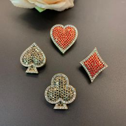 Broches Vintage prachtige persoonlijkheid cadeau souvenir poker broche set