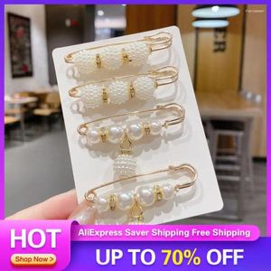 Broches clip de cintura con seguro práctico de ropa para el ajuste de perla perfecta broche con estilo de collar de atuendo con estilo fácil de usar