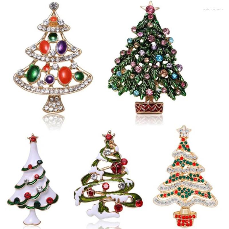 Broches Mujer Navidad Broche Pin Insignia Invierno Suéter Abrigo Gorro Decoraciones Árbol Regalo Navidad Tela Decoración