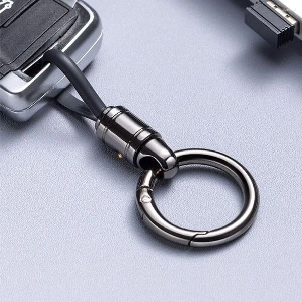 Brooches Zinc Alloy Keychain Car Chain Chain Pendant Metal Metal Carabiner Men's Wistring Buckle Outdoor Tool