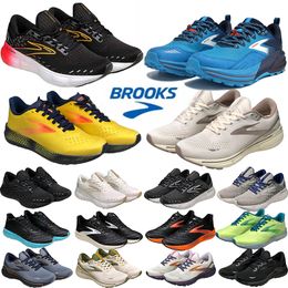 Brooks Glycerin GTS 20 Ghost 15 16 hardloopschoenen voor mannen Dames Designer Sneakers Hyperion Tempo Triple Black White Mens Dames Outdoor Sports Trainers 36-45