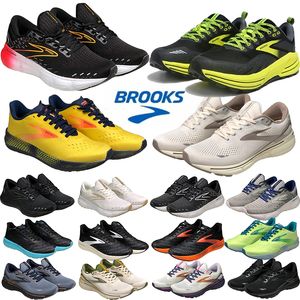 Envío gratis Brooks Glycerin GTS 20 Ghost 15 16 zapatillas para hombres para hombres Sneakers de diseñadores Hyperion Tempo Triple Blanco Blanco Rojo Mens Outdoor Sports Entrenadores