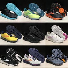 Brooks Running Shoes for Men Women Glycerin 20 Designer Sneak Hyperion Tempo triple noir blanc marine bleu gris Gris Femmes Extérieur Trainers sportifs Taille 36-45