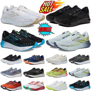 Brooks Chaussures de course Femmes Hommes Designer Glycérine GTS 20 Hyperion Tempo Blanc Noir Orange Volt Hommes Femmes Baskets Sports de plein air Baskets