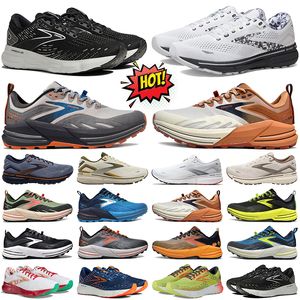 Brooks Running Shoes Women Men Ghost 15 Glycerin GTS 20 Cascadia 16 Mentes Féchers Trainers Outdoor Sports Sneakers