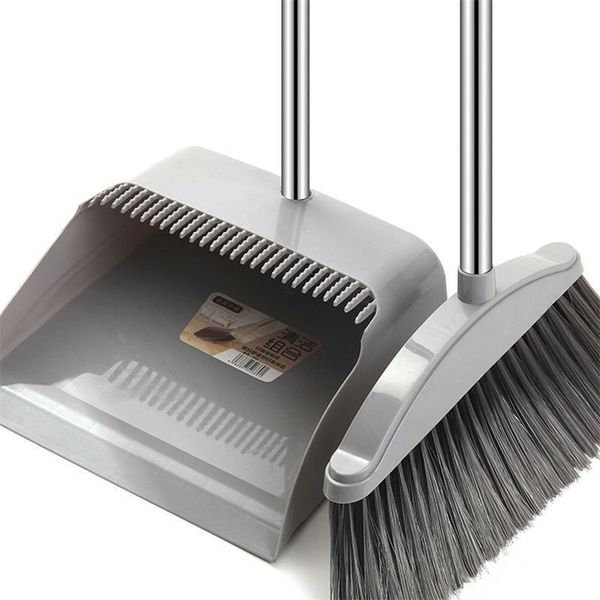 Brooms Dustpans Nettoyage Brush Retour à la maison pour Sweeper Garbage Garbage Stand Up Dust Pan Momening Tools 221202