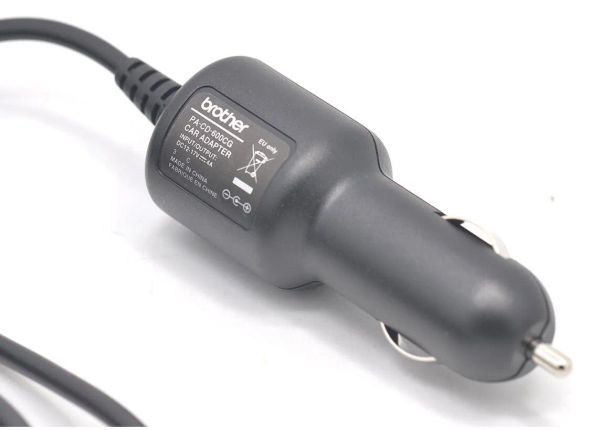 Brother PA-CD-600CG Adaptador de corriente para coche 12 V para PocketJet PJ-623 PJ-773 RJ-4030 11 LL