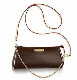 Marron Chaînes préférées Sacs à bandoulière Mode Casual Designer Luxe Bretelles Épaule Sous les bras Sac à main en cuir PU Bandoulière Flap Design Embrayage Lady Purses Totes