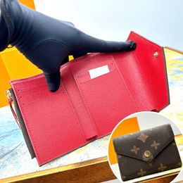 Portefeuille de portefeuille floral marron portefeuille concepteur M41938 portefeuille en cuir authentique pour femmes portefeuille multifonctionnel portefeuille petit portefeuille