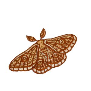Patchs brodés papillon marron fer sur appliques patchs de broderie pour vêtements vêtements vestes livraison gratuite