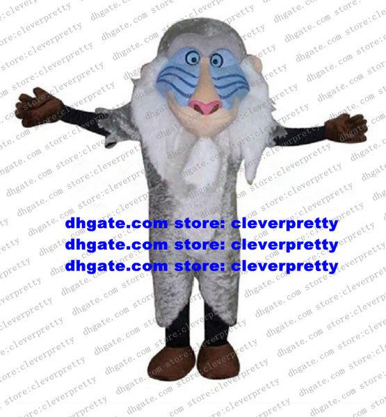 Brown Rafiki Mandrill Singe Lion King Costume De Mascotte Costume De Personnage De Dessin Animé Adulte Costume Félicitations D'anniversaire Anime Costumes No.4302