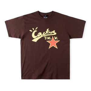 T-shirts marron T-shirts T-shirts de créateurs imprimés pour hommes T-shirts à manches courtes T-shirts décontractés à col rond